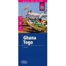Landkarte Ghana, Togo